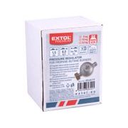 EXTOL PREMIUM REGULÁTOR TLAKU PRO HOŘÁKY NA PROPAN-BUTAN, 1,5BAR, VÝSTUP ZÁVIT G3/8"L, 8848119 - HOŘÁKY NA PLYN - DÍLNA A GARÁŽ