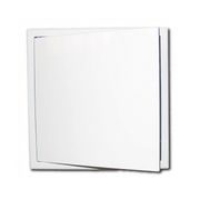 REVIZNÍ DVÍŘKA KOVOVÁ 300X300 S TLAČNÝM ZÁMKEM BÍLÁ - REVIZNÍ A VANOVÁ DVÍŘKA - DŮM A DOMÁCNOST, ELEKTRO..