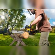 RIWALL PRO RPCS 5140 SET ŘETĚZOVÁ PILA S BENZINOVÝM MOTOREM 49 CCM + NÁHRADNÍ ŘETĚZ + RUKAVICE + OCHRANNÉ BRÝLE - MOTOROVÉ (BENZÍNOVÉ) ŘETĚZOVÉ PILY - ZAHRADA