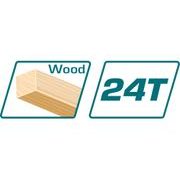 TOTAL KOTOUČ PILOVÝ 140MM, 24 ZUBŮ, INDUSTRIAL, TAC232241 - PRŮMĚR 85, 136 A 140 - PŘÍSLUŠENSTVÍ