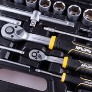 GOLA SADA 1/2" + 1/4" - 94KS V PLASTOVÉM KUFRU - GOLA SADY - RUČNÍ NÁŘADÍ