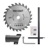 PILA KOTOUČOVÁ PROCRAFT KR1400, 185MM | KR1400 PROCRAFT - PRŮMĚR KOTOUČE 165-190 MM - ELEKTRICKÉ NÁŘADÍ