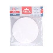 EXTOL PREMIUM KOTOUČ LEŠTÍCÍ, MIKROVLÁKNO, T05, ⌀155MM, SUCHÝ ZIP, 8804564 - PRO LEŠTIČKY - PŘÍSLUŠENSTVÍ