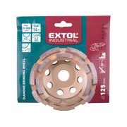 EXTOL INDUSTRIAL KOTOUČ DIAMANTOVÝ BRUSNÝ DVOUŘADÝ, O 125X22,2MM, 8703122 - DIAMATOVÉ KOTOUČE - BRUSNÉ - PŘÍSLUŠENSTVÍ