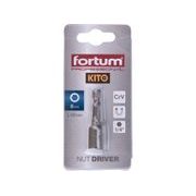 FORTUM KLÍČ NÁSTRČNÝ MAGNETICKÝ 1/4" STOPKA, 8X48MM, CRV, 4741608 - NÁSTRČKOVÉ BITY 1/4 - PŘÍSLUŠENSTVÍ