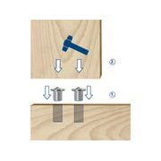 EXTOL CRAFT KOLÍKOVACÍ PŘÍPRAVEK SADA 44KS, S VRTÁKY A KOLÍKY O 6-8-10MM, 901803 - DÍLNA A GARÁŽ