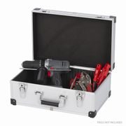 KREATOR KRT640260S HLINÍKOVÝ KUFR NA 60CD STŘÍBRNÝ - KUFRY, TAŠKY, ORGANIZÉRY NA NÁŘADÍ - PŘÍSLUŠENSTVÍ