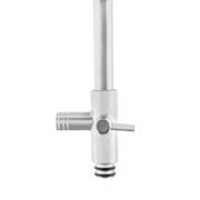 SPRCHOVÝ SLOUP S BATERIÍ MIXXUS PREMIUM ALEX 003-J WHITE-CHROME, BÍLÝ-CHROM | ALEX 003-J WHITE-CHROME PROCRAFT - SPRCHOVÉ BATERIE - SANITA