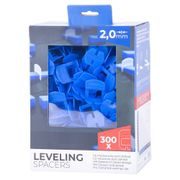 NIVELAČNÍ MEZERNÍK POD OBKLAD 2MM, MODRÝ, 300KS - ŘEZAČKY OBKLADŮ A DLAŽBY + PŘÍSLUŠENSTVÍ - STAVEBNÍ TECHNIKA