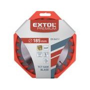 EXTOL PREMIUM KOTOUČ PILOVÝ S SK PLÁTKY, O 185X3,0X20MM, 24T, 8803225 - PRŮMĚR 170, 180 A 185 - PŘÍSLUŠENSTVÍ