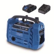 SCHEPPACH AIR FORCE 6-SET S HYBRIDNÍ KOMPRESOR (20 V IXES AKU, 12 V, 230 V) + 2AH BATERIE + NABÍJEČKA 2,4 A - AKU KOMPRESORY{% if kategorie.adresa_nazvy[0] != zbozi.kategorie.nazev %} - AKU NÁŘADÍ{% endif %}