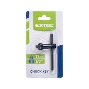 EXTOL CRAFT KLÍČ NA SKLÍČIDLO VRTAČKY, 13MM, (1/2"), 624 - KLIČKY - PŘÍSLUŠENSTVÍ