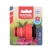 EXTOL PREMIUM KONEKTOR NA KOHOUTEK 1" SYSTÉM, ABS, 8876518 - PLASTOVÉ SPOJKY - ZAHRADA