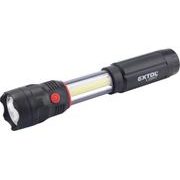 EXTOL LIGHT SVÍTILNA 100LM CREE + 150LM COB S MAGNETEM, CREE 3W XPE LED, 3W COB, 43117 - KAPESNÍ SVÍTILNY A ČELOVKY - SVÍTIDLA