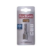 FORTUM KLÍČ NÁSTRČNÝ MAGNETICKÝ 1/4" STOPKA, 10X48MM, CRV, 4741610 - NÁSTRČKOVÉ BITY 1/4 - PŘÍSLUŠENSTVÍ