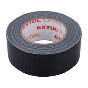 EXTOL PREMIUM PÁSKA LEPICÍ TEXTILNÍ/UNIVERZÁLNÍ, 50MM X 50M TL.0,18MM, ČERNÁ, 8856313 - ODVÍJEČE A LEPÍCÍ PÁSKY{% if kategorie.adresa_nazvy[0] != zbozi.kategorie.nazev %} - DÍLNA A GARÁŽ{% endif %}