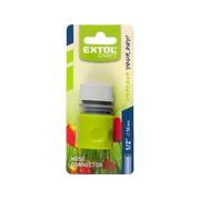 EXTOL CRAFT RYCHLOSPOJKA NA HADICI, 1/2", 70101 - PLASTOVÉ SPOJKY - ZAHRADA