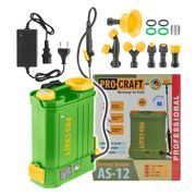 AKU POSTŘIKOVAČ PROCRAFT AS-12 | AS-12 PROCRAFT (VČ. BATERIE 12V 8AH A NABÍJEČKY) - AKU POSTŘIKOVAČE{% if kategorie.adresa_nazvy[0] != zbozi.kategorie.nazev %} - ZAHRADA{% endif %}