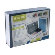 EXTOL CRAFT SCHRÁNKA BEZPEČNOSTNÍ - KNÍŽKA, 270X200X65MM, 99026 - TREZORY, ZAMYKACÍ SKŘÍŇKY - DÍLNA A GARÁŽ