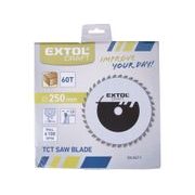 EXTOL CRAFT KOTOUČ PILOVÝ S SK PLÁTKY, O 250X2,8X30MM, 60T, 19113 - PRŮMĚR 230, 235, 240 A 250 - PŘÍSLUŠENSTVÍ