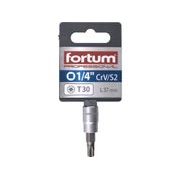 FORTUM HLAVICE ZÁSTRČNÁ 1/4" HROT TORX, T 30, L 37MM, 4701725 - ZÁSTRČNÉ HLAVICE - RUČNÍ NÁŘADÍ
