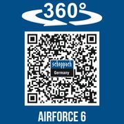 SCHEPPACH AIR FORCE 6-SET S HYBRIDNÍ KOMPRESOR (20 V IXES AKU, 12 V, 230 V) + 2AH BATERIE + NABÍJEČKA 2,4 A - AKU KOMPRESORY - AKU NÁŘADÍ
