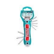 TOTAL KLÍČE IMBUS, SADA 8 KS, S KULIČKOU, CRV, THT1061836 - IMBUSOVÉ KLÍČE - RUČNÍ NÁŘADÍ