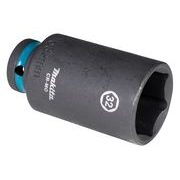 MAKITA E-16558 - KLÍČ NÁSTRČNÝ PRODLOUŽENÝ 1/2", ČTYŘHRAN, IMPACT BLACK, 32MM - NÁSTROJE ČTYŘHRAN 1/2" - MAKITA-SHOP