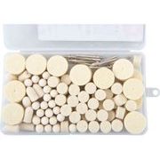 EXTOL CRAFT 903760 KOTOUČE PLSTĚNÉ LEŠTÍCÍ, SADA 120KS, 903760 - K PŘÍMÝM BRUSKÁM{% if kategorie.adresa_nazvy[0] != zbozi.kategorie.nazev %} - PŘÍSLUŠENSTVÍ{% endif %}