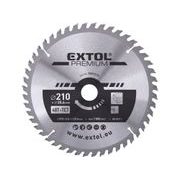 EXTOL PREMIUM KOTOUČ PILOVÝ S SK PLÁTKY, O 210X3,0X25,4MM, 48T, 8803235 - PRŮMĚR 190, 200, 210 A 216{% if kategorie.adresa_nazvy[0] != zbozi.kategorie.nazev %} - PŘÍSLUŠENSTVÍ{% endif %}