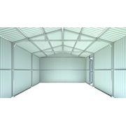 RIWALL PRO RMCG 20X13 ANTHRACITE KOVOVÁ GARÁŽ 3,8 X 6 M SE SEDLOVOU STŘECHOU ANTRACIT - PŘÍSTŘEŠKY VCHODOVÉ, PRO AUTA - DŮM A DOMÁCNOST, ELEKTRO..