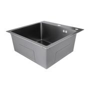 NEREZOVÝ DŘEZ MIXXUS MH5045 SS COLOR SE SIFONEM, NEREZ | MH5045 SS COLOR MIXXUS - DŘEZY - SANITA