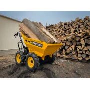 MOTOROVÝ DUMPER (PŘEPRAVNÍK) 4X4 | NOSNOST 400 KG/240 L | 196 CM3 - MOTOROVÉ A AKU VOZÍKY, KOLEČKA, MINIDUMPER - STAVEBNÍ TECHNIKA