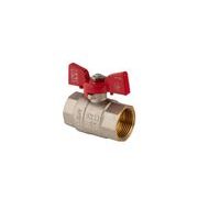 KULOVÝ KOHOUT MOTÝL ČERVENÝ, KR.217 1"FF | KR.217 1"FF PROCRAFT - PŘÍSLUŠENSTVÍ (KOHOUTY, ŠROUBENÍ,...) - SANITA