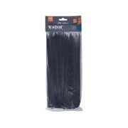 EXTOL PREMIUM PÁSKY STAHOVACÍ NA KABELY ČERNÉ, 250X4,8MM, 100KS, NYLON PA66, 8856160 - STAHOVACÍ PÁSKY, ZDRHY - DÍLNA A GARÁŽ