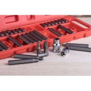 EXTOL PREMIUM HROTY IMBUS-TORX-XZN, SADA PROFI 40KS, PRO RÁČNY 3/8", 1/2", CRV, 8818202 - GOLA SADY - RUČNÍ NÁŘADÍ