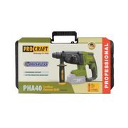 KLADIVO VRTACÍ AKU PROCRAFT PHA40BB (BEZ BATERIE A NABÍJEČKY V KUFRU) | PHA40-BB-С PROCRAFT - AKU VRTACÍ, SEKACÍ A KOMBINOVANÁ KLADIVA - AKU NÁŘADÍ