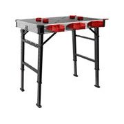 FORTUM STŮL PRACOVNÍ SKLÁDACÍ, 85X60CM, VÝŠKA 73,5-88,5CM, 4759990 - PRACOVNÍ STOLY{% if kategorie.adresa_nazvy[0] != zbozi.kategorie.nazev %} - DÍLNA A GARÁŽ{% endif %}