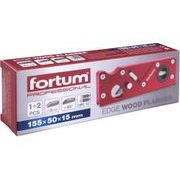 FORTUM HOBLÍK NA SRÁŽENÍ HRAN NASTAVITELNÝ, 2NOŽOVÉ PROFILY (45° - R3MM/1/8"), 4752104 - RUČNÍ HOBLÍKY - RUČNÍ NÁŘADÍ