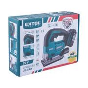 EXTOL INDUSTRIAL PILA PŘÍMOČARÁ AKU SHARE20V, BRUSHLESS, 2AH, 8791824 - AKU PŘÍMOČARÉ PILY - AKU NÁŘADÍ