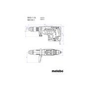 METABO MHEV 11 BL 2/19 - SEKACÍ KLADIVA SDS-MAX METABO - METABO-SHOP