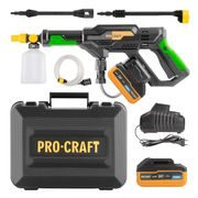 SADA AKU TLAKOVÁ MYČKA PROCRAFT CW20 + BATERIE 20/4 A NABÍJEČKA 20/1 | SCW20 PROCRAFT - AKU VYSOKOTLAKÝ ČISTIČ - VAPKA{% if kategorie.adresa_nazvy[0] != zbozi.kategorie.nazev %} - AKU NÁŘADÍ{% endif %}