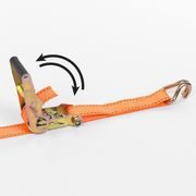 KREATOR KRTH40808 UPÍNACÍ POPRUH RÁČNOVÝ S HÁKY 1000KG / 4,6M HIGH QUALITY - AUTO-POTŘEBY - DÍLNA A GARÁŽ