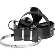 VENTILÁTOR KE KRBU MAGNETICKÝ(NAKLÁPĚCÍ), 4-LOPATKOVÝ, ÚCHYT NA KOUŘOVOD - KAMNA, KRBY, KRBOVÁ KAMNA - DŮM A DOMÁCNOST, ELEKTRO..