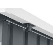 RIWALL PRO RMSP 9X8 ANTHRACITE LUX ZAHRADNÍ DOMEK KOVOVÝ 2,4 X 2,8 M S PULTOVOU STŘECHOU ANTRACIT - ZAHRADNÍ DOMKY - DŮM A DOMÁCNOST, ELEKTRO..