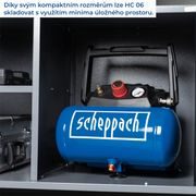 SCHEPPACH HC 06 BEZOLEJOVÝ KOMPRESOR 6L - BEZOLEJOVÉ KOMPRESORY - PNEU NÁŘADÍ