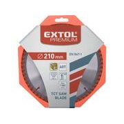 EXTOL PREMIUM KOTOUČ PILOVÝ S SK PLÁTKY, O 210X3,0X30MM, 60T, 8803237 - PRŮMĚR 190, 200, 210 A 216 - PŘÍSLUŠENSTVÍ