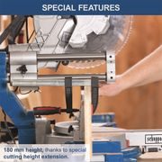 SCHEPPACH HM 305 SL POKOSOVÁ PILA S POTAHEM A LASEREM - POKOSOVÉ PILY NAD 260MM - ELEKTRICKÉ NÁŘADÍ