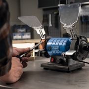 SCHEPPACH HG 35 DVOUKOTOUČOVÁ BRUSKA/LEŠTIČKA SE SYSTÉMEM FLEXIDRIVE - DVOUKOTOUČOVÉ BRUSKY - ELEKTRICKÉ NÁŘADÍ