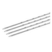 JEHLY NA ŠPÍZ GRILL, DŘEVĚNÁ RUKOJEŤ, 44CM, 4KS - PŘÍSLUŠENSTVÍ PRO GRILY - ZAHRADA